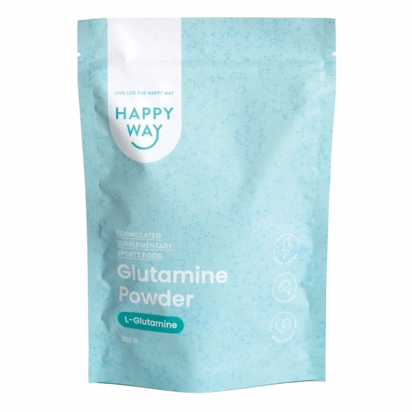 Happy Way Glutamine Powder L-Glutamine 300g