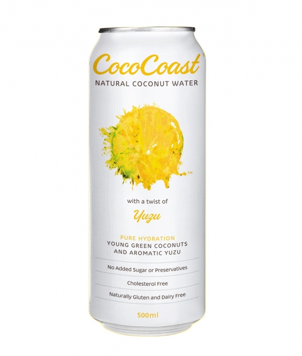 Coco Coast Coconut Water Yuzu 500ml