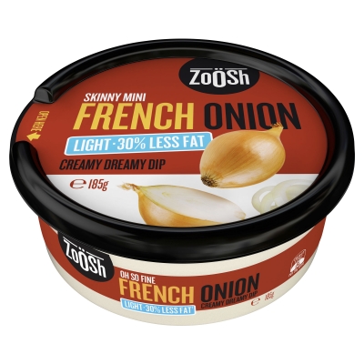 Zoosh French Onion Light Dip 185g