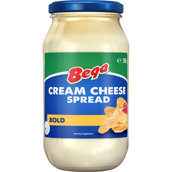 Bega Cream Cheese Spread Bold 500g