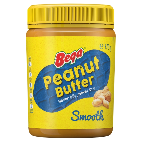 Bega Peanut Butter Smooth 470g