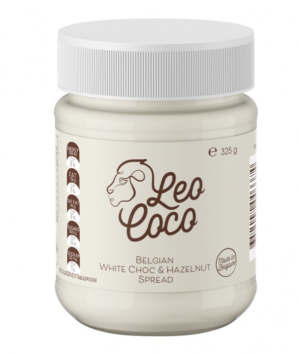 Leo Coco White Choc & Hazelnut Spread 325g