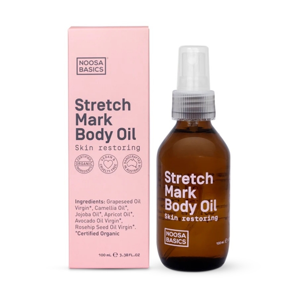 Noosa Basics Stretch Mark Body Oil 100ml (Wellbeing)