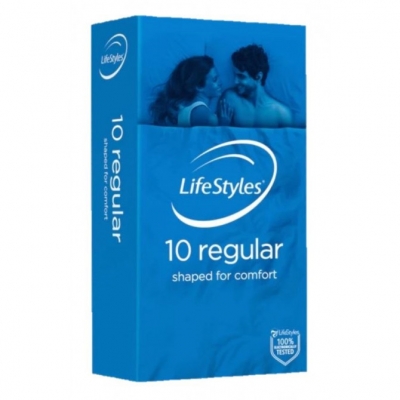 LifeStyles Condoms Regular 10 Pack