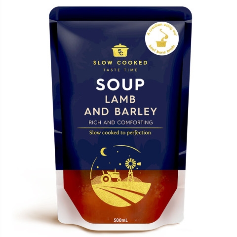 Slow Cooked Soup Lamb & Barley 500ml