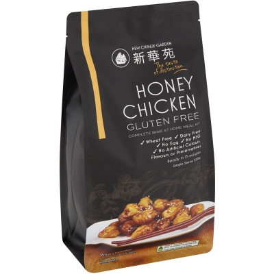 New Chinese Garden Frozen Honey Chicken Gluten Free 320g