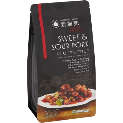 New Chinese Garden Frozen Sweet & Sour Pork Gluten Free 400g