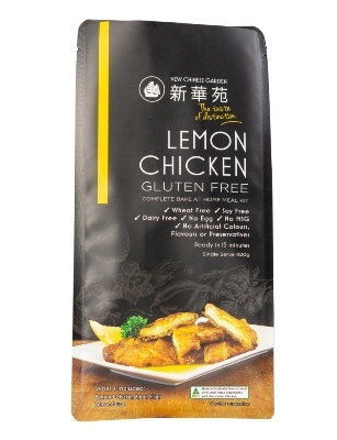 New Chinese Garden Frozen Lemon Chicken Gluten Free 420g