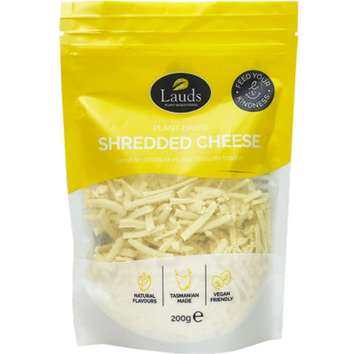 Lauds Plant Based Shredded Cheese 200g