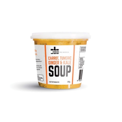 Relish the Barossa Carrot Ginger Tumeric & Kale Soup 365ml