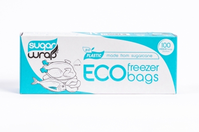 Sugarwrap Eco-Freezer Medium Bags 100 Pack
