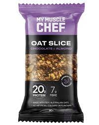 My Muscle Chef Oat Slice Chocolate & Almond 90g