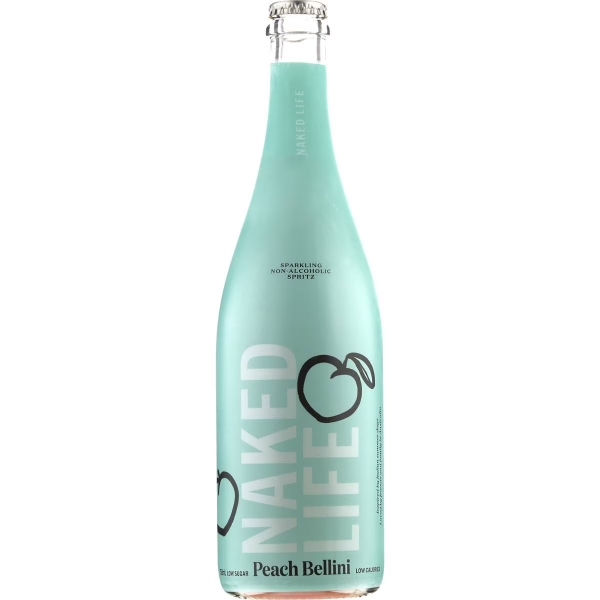 Naked Life Non Alcoholic Spritz Peach Bellini 750ml