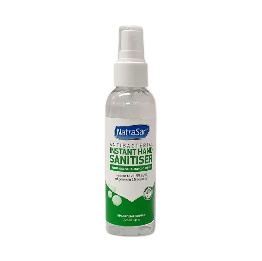 Natrasan Antibacterial Hand Sanitiser Apple & Cucumber 125ml