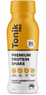Tonik Pro Premium Protein Shake Choc Honeycomb 375ml