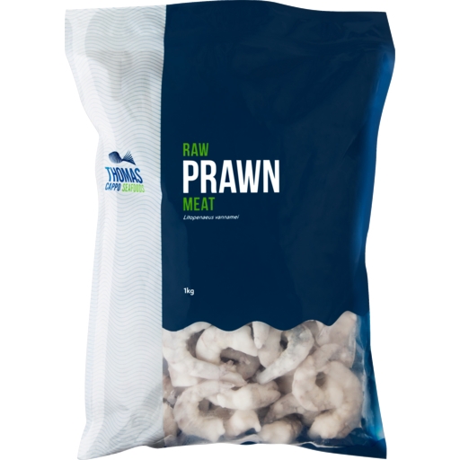 Thomas Cappo Seafoods Raw Prawn Meat 1kg