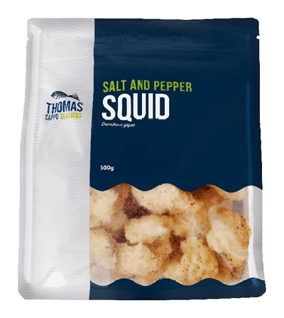 Thomas Cappo Seafoods Salt & Pepper Squid 500g