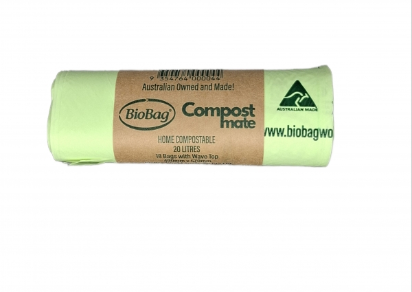 Bio Bag Compostable Bin Liner 20lt 18 Pack