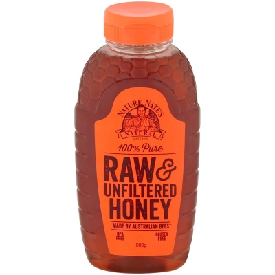 Nature Nate Raw & Unfiltered Honey 500g