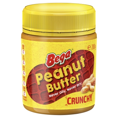 Bega Peanut Butter Crunchy 200g