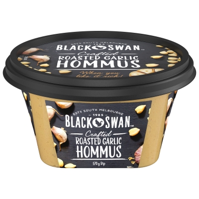 Black Swan Crafted Roasted Garlic Hommus Dip 170g