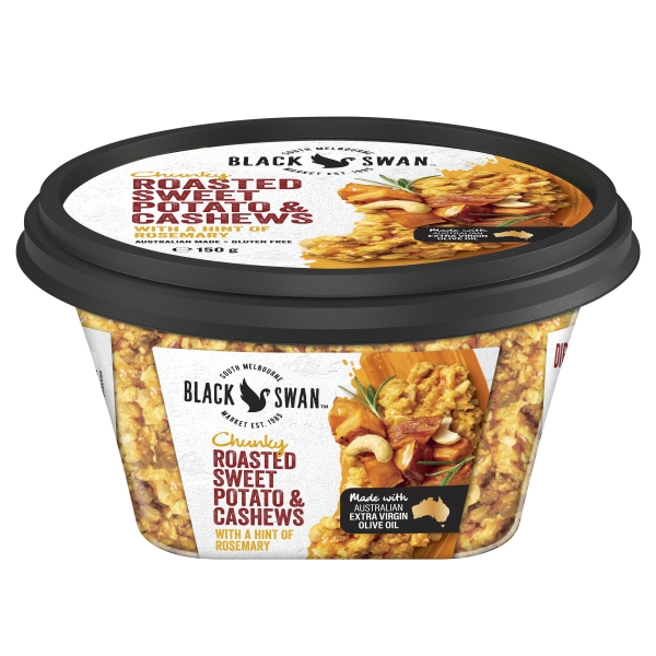 Black Swan Chunky Dip Roasted Sweet Potato & Cashews 150g