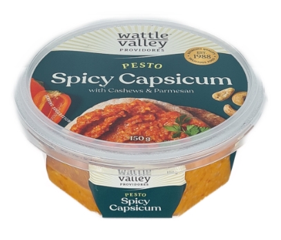 Wattle Valley Pesto Spicy Capsicum 150g