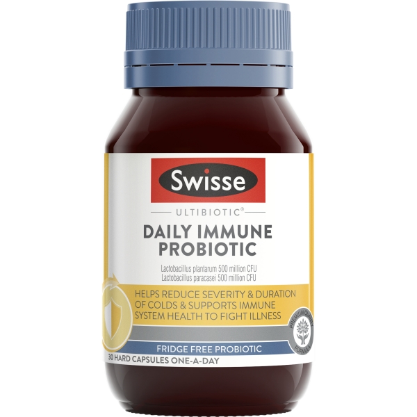 Swisse Ultibiotic Daily Immune Probiotic Capsules 30 Pack