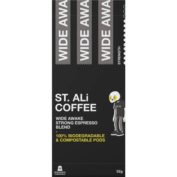 St Ali Coffee Capsules Wide Awake 10 Pack 52g