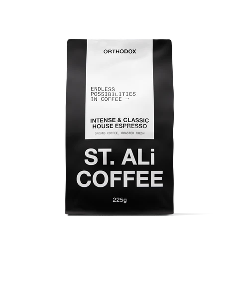 St Ali Coffee Beans Orthodox 225g