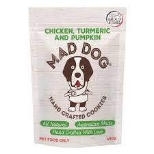 Wagalot Mad Dog Cookie Bag Chicken Turmeric Pumpkin 400g