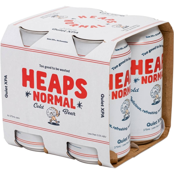 Heaps Normal Quiet XPA Non Alcoholic 4 x 375ml