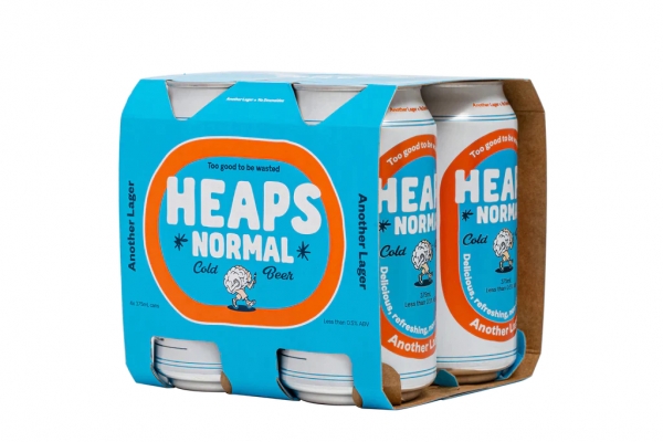 Heaps Normal Another Lager Non Alcoholic 4 x 375ml