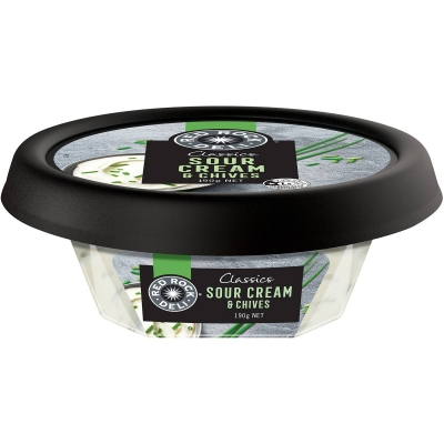 Red Rock Deli Dip Sour Cream & Chives 190g