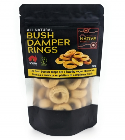 Australian Native Food Co Bush Damper Rings 60g