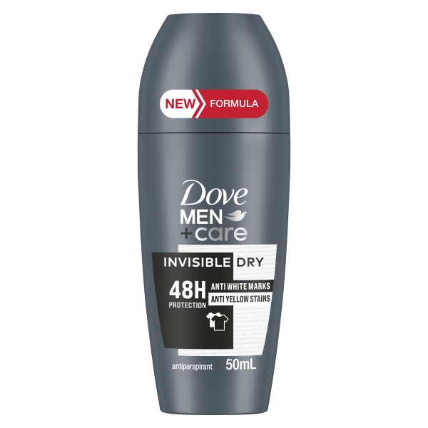 Dove Anti Perspirant Roll On Men Invisible Dry 50ml