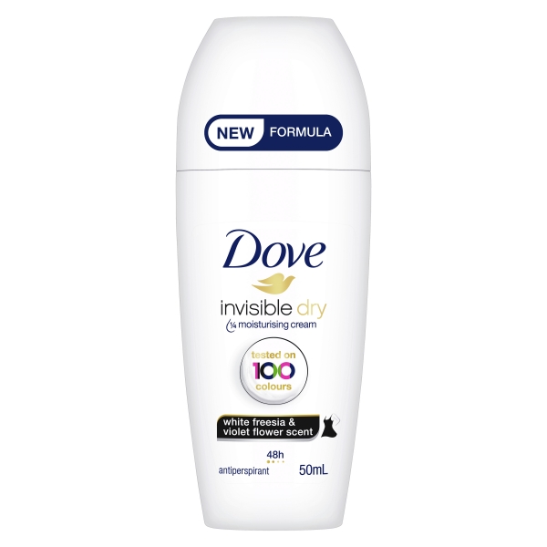 Dove Anti Perspirant Roll On Women White Freesia & Violet 50ml