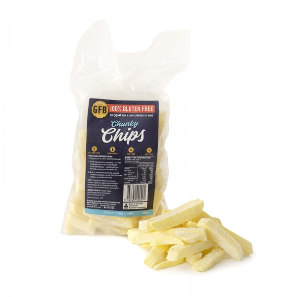 Gluten Free Batter Chunky Chips 600g