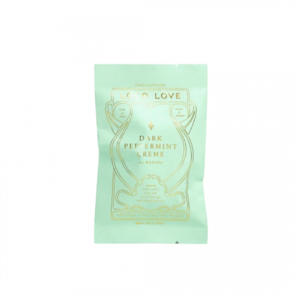 Loco Love Chocolate Dark Peppermint Creme 35g
