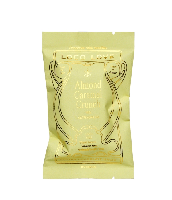 Loco Love Chocolate Almond Caramel Crunch 35g