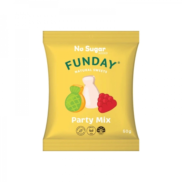 Funday Natural Sweets Party Mix 50g