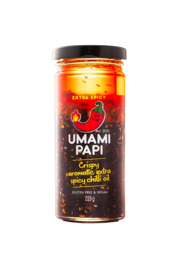 Umami Papi Chilli Oil Extra Spicy 225g