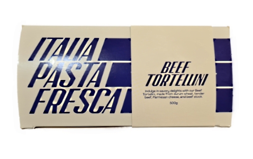 Italia Pasta Fresca Frozen Beef Tortellini 500g