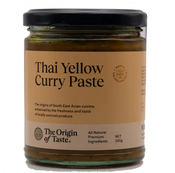 Origin Of Taste Curry Paste Thai Yellow 260g | Adelaide's Finest ...