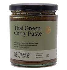Origin Of Taste Vegan Curry Paste Thai Green 260g | Adelaide's Finest ...