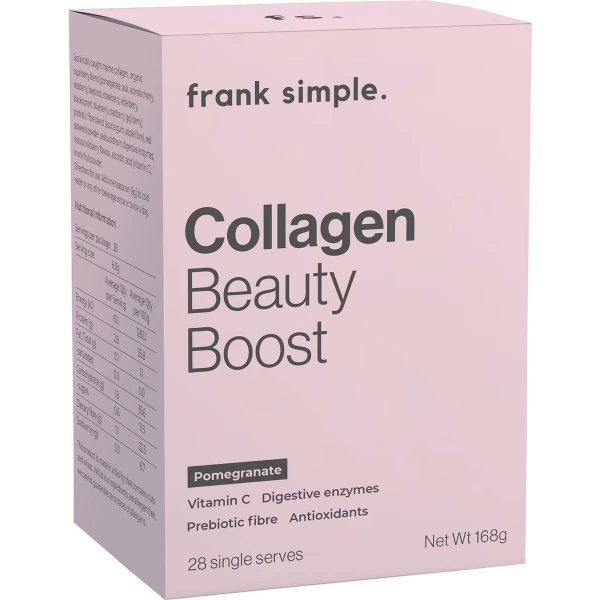 Frank Simple Collagen Beauty Boost 28 Pack 168g