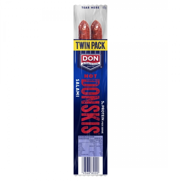 Don Salami Hot Twin Pack 40g