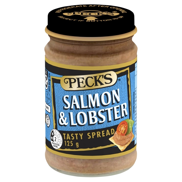 Peck's Fish Spread Salmon & Lobster 125g