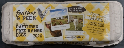 Feather & Peck Pastured Free Range Eggs 700g