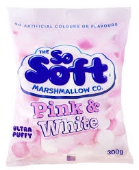 So Soft Marshmallows Pink & White 300g